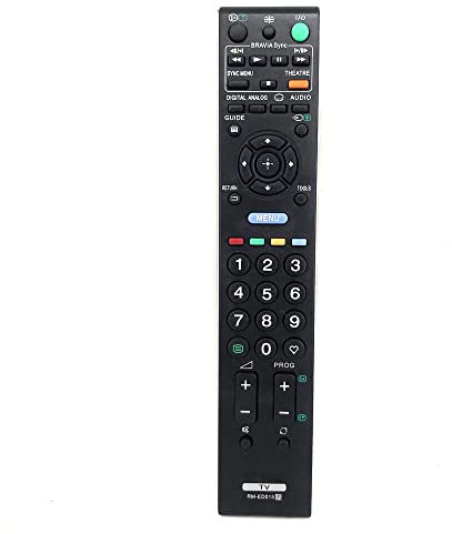 XINFUTE Telecomando di ricambio RM-ED013 per TV Sony Bravia KDL-19L4000 KDL-26E4000