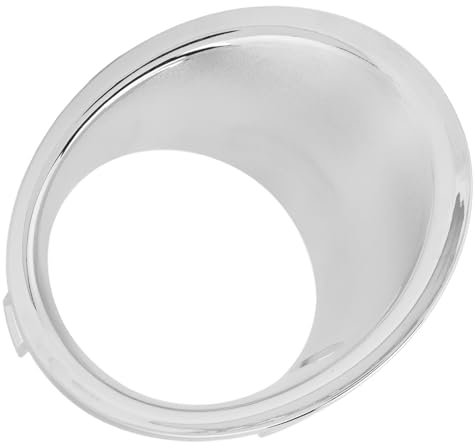 Riloer Nebelscheinwerferabdeckungen, Paar Nebelscheinwerferblenden, Frontstoßstange Nebelscheinwerferblendenabdeckung Verkleidung Kompatibel mit Mini Cooper R55 R56 R57, Chrom Links