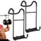 QSLKI 2PCS Soporte De Mancuernas, Capacidad De Carga De 102kg, Ganchos Para Mancuernas, Ganchos Posicionadores Para Mancuernas, Estante De Barra De Metal Resistente y Sólida Para El Ejerci Fitness