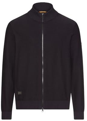 camel active Herren Strickjacke aus Baumwolle