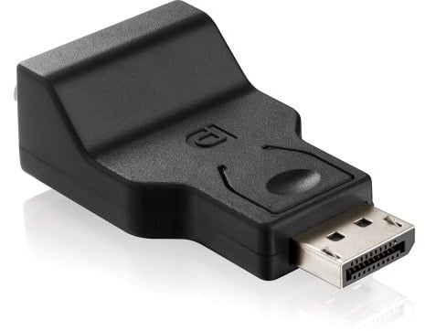 HDSupply DA070 - DisplayPort auf VGA Adapter (DisplayPort Stecker auf VGA Buchse) - schwarz