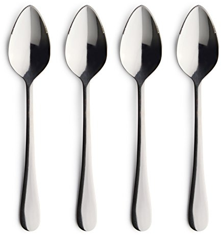 Windsor Stainless Steel Serrated Grapefruit Spoons, Set of 4