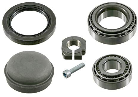 FEBI BILSTEIN Kit de roulement de roue 22435 Essieu avant gauche Essieu avant droit Diamètre intérieur: 35mm Diamètre extérieur: 62mm Roulement à rouleaux coniques avec bague ABS