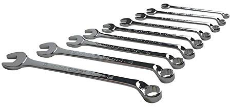 Britool E117744B Offset Combination Wrench Set (Set of 9)