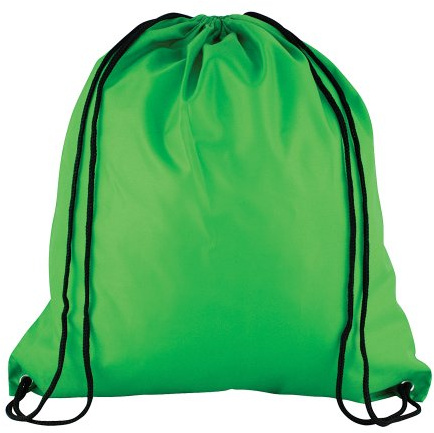 eBuyGB Unisex's Reusable Polyester Drawstring Backpack, Gym Rucksack, School Sport, PE Kit, Book Bag, 34 x 42 cm