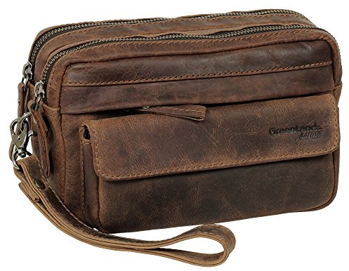 Greenland Herrentasche Leder 22 cm