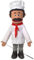 Chef Luigi, Ganzkörperpuppe, Bauchredner-Stil, 65 cm