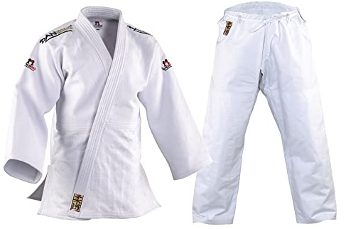 DanRho Judoanzug Kano weiß