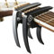 Capotasto per Chitarra (Confezione da 2) per Chitarre Acustiche, Ukulele, Banjo, Mandolino, Basso - Realizzato in metallo di alluminio ultraleggero (34 g!) per strumenti a 6 e 12 corde