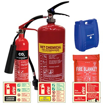 Commercial Kitchen/Chip Shop Fire Safety Pack