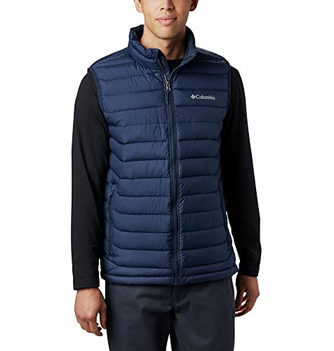 Columbia Powder Lite Vest, Gilet Uomo, Collegiate Navy, L
