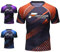 Fortitude MMA Rashguard | Kein Gi BJJ Rash Guard für Submission Wrestling & Mixed Martial Arts | Kompressionshemd Unterhemd Kurzarm (Orange, Extra Large)