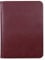 Rhodia 168123C - Konferenzmappe Rhodiarama 25,5x34 cm, mit Etui, dehnbare Haupttasche, 2 flache Reißverschlusstaschen, Kartenfächer, Stiftehalter, Cover aus Kunstleder Weinrot, 1 Stück
