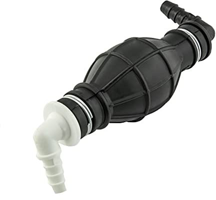 LST Pumpball Tülle 2x 90° für Schlauch Innen-Ø 10mm Kraftstoffpumpe Hand Pumpe