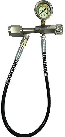 kangten Kit de charge pour paintball - 4500 PSI - Avec tuyau Microbore de 60 cm - Pour station de charge de paintball