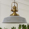 bamyum Asletl Küchenlampe Industrial Metall Ø41cm, Küchenlampen Hängend Vintage, Hängelampe Esstisch, Pendelleuchte Grau, Wohnzimmerlampe Hängend, Pendelleuchte Esstisch Vintage, Esstischleuchten