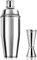 Shaker à Cocktail 750 ml Verre Doseur 25/50 ml Lignes de Mesure Interne, Anfly Set de Cocktail en Acier inoxydable, Accessoires de Bar Cocktail Shaker Kit avec Jigger Style Japonais
