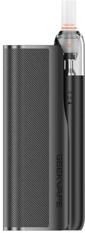 GEEKVAPE WENAX M Starter Kit, Electronic Cigarette with Pod System, 400 mAh, Wenax M Power Bank 2500 mAh, Wenax M1 Mini Kit 2 ml, Wenax M1 Pod cartridge, Filter Drip Tip No Nicotine (Nero)