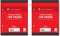 CONQUÉRANT Lot de 2 euilles Simples 17x22cm 100 Pages 90G Grands Carreaux Sous Film Blanches