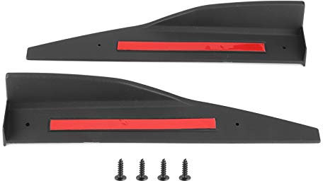 Seitenschweller, Universelle Seitenschweller, Karosserie-Styling-Seitenschweller, Schwarze Seitenschweller, Rocker-Splitter, Diffusor, Winglet