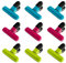 YUREMEEY Clip para Bolsas de Alimentos, 9 Piezas Clips de Almacenamiento, Clips de Sellado de Plástico Pinzas Cierre para Bolsas, para Cocina Oficina, Para Bolsas de Alimentos y Bocadillos