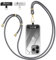 OLEPHY Handykette Universal zum umhängen für iPhone Samsung Galaxy Xiaomi Huawei, Handyband mit jeder Hülle kombinierbar, Schlüsselband Kette zum Umhängen mit 2 Stück Universelles Pad, Grau