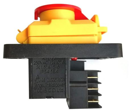 Interruptor de encendido y apagado, interruptor de encendido, KJD22 Interruptores de botón electromagnéticos impermeables industriales Interruptor de botón de encendido y apagado for máquina de madera