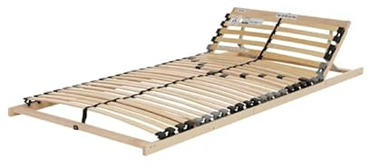 Be Fair Life Lattenrost/Eco 28 K/ 140 x 200 cm/ 28 Federholzleisten/Kopfteil verstellbar/Einfache Selbstmontage/Blauer Engel Zertifiziert/Made in Germany/ 100-Nächte Testschlafen