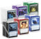 6 Stück Card Deck Boxen, Transparent Commander Kartenbox mit 600Pcs Kartenhüllen und Kartentrenner, Standardformat Deckbox Sammelkarten Box Perfect Fit für MTG, Sammelkarten, Sportkarten (6 Farben)