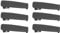 6PCS Belt Clip Set for IC‑V10MR IC‑F1000D, Radio Belt Clip Two Way Radio Clip Replacement Convenient Hold Compatible with Icom IC‑F1000 IC‑F2000