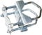 TV AV 1–2 2-2 1-1 Pole TV AV Mast Clamp Bracket, 8 Nut Aerial Bolt Universal Steel Extension, TV Wall Mounting Kit Pole to Pole