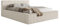 Selsey Polsterbett 160 x 200 cm Doppelbett Gepolstertes Bett Bettgestell Mit Stauraum Und Kopfteil Weicher Cord Stoff Creme Affolio