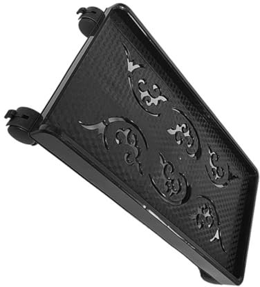 MAGICLULU Computer Host Bracket Shakers Seasoning Shaker Decor CPU Case Auto Table Oscillator Crib Manual Portable Trash Can Tall Dual Computer Door Ramps for Wheelchairs Puzzle - Iron Black