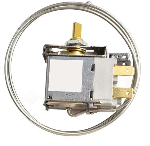 Para WPF24-L Interruptor De Termostato De Refrigerador 2 Pin Con Tuerca Electrodomésticos Congelador Principal Piezas Accesorios