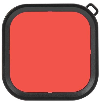 Qukaim Custodia impermeabile in ABS per 8, filtro antipolvere per lenti subacquee, compatibile con, ideale per fotografia subacquea