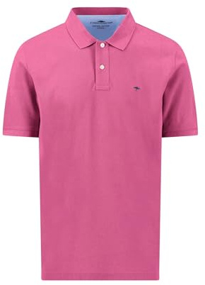 FYNCH-HATTON Poloshirt aus Baumwolle mit strukturierter Oberfläche