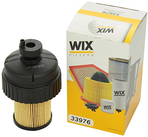 WIX 33976 Fuel Filter Replacement Compatible with Chevrolet and GMC Trucks with 6.5L Diesel (92-02), Hummer (93-04)