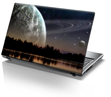 TaylorHe 15.6 inch 15 inch Laptop Skin Vinyl Decal with Colorful Patterns and Leather Effect Laminate MADE IN BRITAIN Lonely Planet