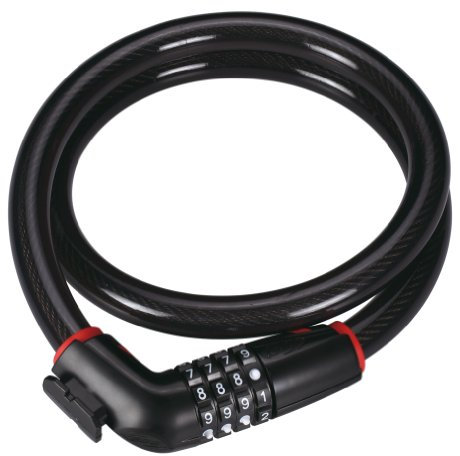 BBB Schlösser Fahrradschloss Codelock BBL-46, Schwarz, 12 x 1000 mm, 2.905.454.600