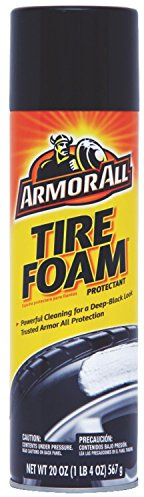 Armor All Tire Foam, Restores Deep-Black Look, 40320, 20 oz., 6 Packs
