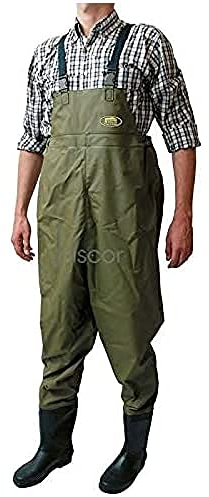 Lineaeffe Waders Traspirante da Pesca Stivale Scafandro Taglia 42 Impermeabili
