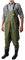 Lineaeffe Waders Traspirante da Pesca Stivale Scafandro Taglia 42 Impermeabili