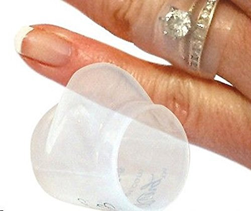 Schmuck-Abdeckung, Schutzhülle für den Ehering beim Sport, farblos