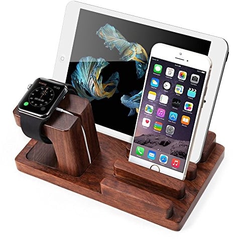 XPhonew - Supporto per caricabatterie per iPhone 7 6 6S Plus iPad Apple Watch 2 3 4 iWatch Samsung LG telefoni cellulari e tablet