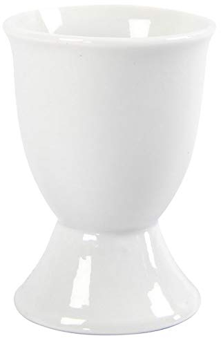 CREATIV DISCOUNT® NEU Eierbecher aus Porzellan, Creme