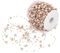 32.8yd Pearl Bead String, ABS Imitation Pearl Chain Bead String for Wedding Party Decoration Sewing Trims, Rose Gold