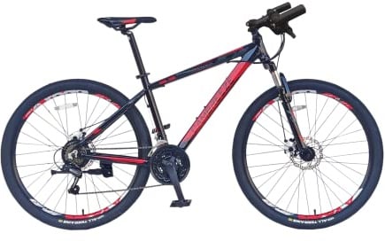 Totem Cambreeze Unisex's Mountain Bike/Bicycles 27.5'' Wheel Lightweight Aluminium Frame 21 Speeds Shimano Disc Brake