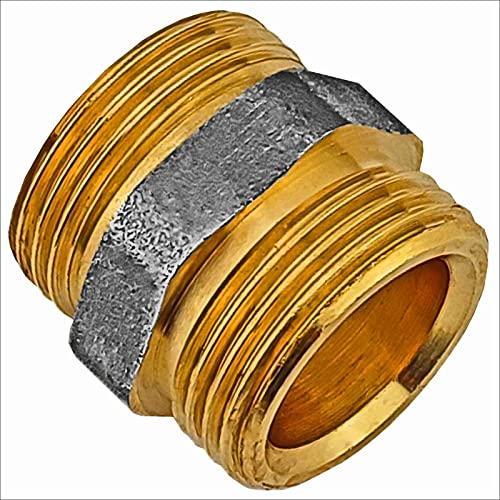 Euro-Konus Gewinde Fitting alle Sorten Winkel Bogen Übergang T-Stück Messing 1/2, 3/4, 1 Zoll >>> Kupplung 3/4 Eurokonus x 3/4 Eurokonus