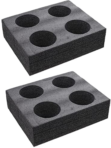 Cabilock Lot de 2 porte-gobelets en mousse - Porte-gobelets jetables - Pour fête, caravane, camping, camping-car, bateaux