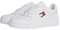 Tommy Jeans Baskets Femme Chaussures, Blanc (White), 42